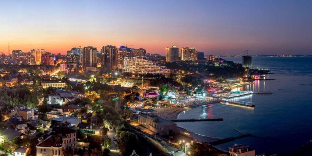 Sea, Central Arcadia, Lux 3 Room Apartment أوديسا المظهر الخارجي الصورة